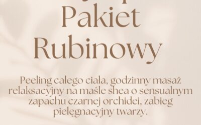 Day Spa Pakiet Rubinowy w cenie 479zł zamiast 529zł